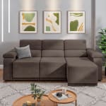 Sofá Retrátil de 2,10m - R$ 849,15