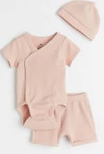 Conjunto de 3 piezas en algodón por $5.495