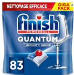 Finish Quantum Infinity Shine Pastilles Lave-Vaisselle à 17,99€