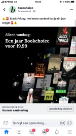 1 jaar bookchoice abbonement voor €19,99