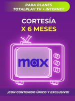 Totalplay: Max Gratis por 6 Meses (Para Nuevos)