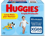 Fralda Huggies Tripla Proteção Xg - 66 Fraldas - R$ 53,91