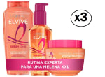 3 Unidades de L'Oréal Paris Pack ELVIVE Dream Long Champú y Mascarilla Reconstructora y Serum Stop Frizz para Pelo largo por 28.9€