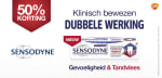 Sensodyne tandpasta 50% cashback