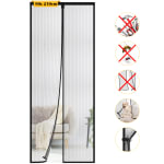 Mosquitera Puerta Magnetica, Hommie 90x210cm por 9.99€