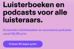 Probeer 60 dagen Podimo gratis