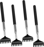 4 x telescopische rugkrab:bers voor €5,99 bij Amazon