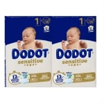 Pack 116 Pañales Dodot Sensitive Talla 1 por 23,91€