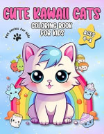 Libro para colorear gatos Kawaii por 4,30€