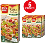 Koopmans Pizzabodem mix (6x 450g multipack) voor €4,68