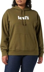 Purchase a Levi's women's graphic standard hoodie via Amazon for £18.75