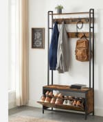 Industrieel garderoberek voor €64,99 dmv code bij Songmics