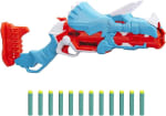 Lanzador Nerf DinoSquad Tricera-blast, carga de 3 dardos con apertura, 12 dardos Nerf por 11,45€