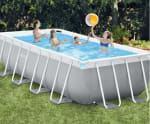 Intex Piscina desmontable rectangular Prism Frame 488x244x107 cm con bomba por 299,50€
