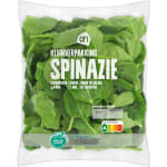 AH Spinazie kleinverpakking nu voor 2 voor 2 euro