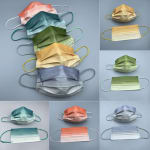 Mascarilla desechable para adulto, máscara de protección de seguridad de 3 capas por 4,10€