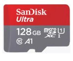 Micro SD SanDisk 128 GB Ultra por $140 en Mercado Libre