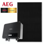 6 AEG Zonnepanelen 375Wp + Omvormer - Set voor 2250 Watt (1-fase) voor €576