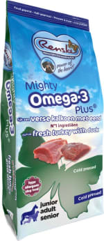 15,30 kg Renske Mighty Omega Plus hondenvoer voor €16,30 bij Bol