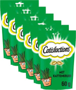 6 x Catisfactions Kattensnack 60 g met Catnip voor €3,09 bij bol