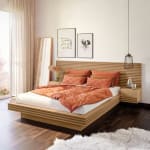 Cama de Casal/Queen, modelo com Cabeceira e criado mudo - R$ 1.249,90