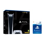 PS5 de 825GB Digital Edition + Prepago Playstation Network 50€ por 459€