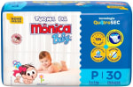 Fralda Turma da Mônica com 30 Unidades, tamanho Jumbo P - R$ 21,16