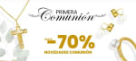 Hasta -70% de Descuento Joyería Primera Comunión.