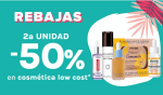 COSMÉTICA LOW COST 2ª al 50% en Druni