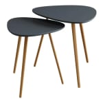 Set 2 Mesas HomeTrends Grises por $299 en Walmart