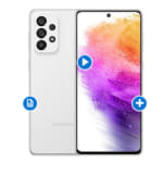 Smartphone Samsung Galaxy A73 5G Blanco por $389.990