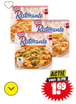 Alle Dr. Oetker Ristorante pizza's voor €1,69 bij Dirk