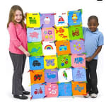 32 Cuadrados de Tela para Pintar y Decorar por 4,57€