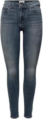 Only Onlwauw Life dames jeans voor €15,55 bij Amazon