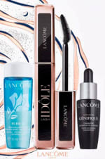 Set Lancôme Máscara de pestañas Lash Idôle + Advanced Génifique Serum 10ml + Bi-Facil 30 ml por $22.740