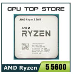Procesador de CPU AMD Ryzen 5 R5 5600 3,5 GHz 6 núcleos 12 hilos 65W L3 = 32M 100-000000927 LGA AM4 por 67,79€