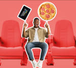 Bioscoopticket + Grote Pasta of Pizza naar keuze voor €14,50