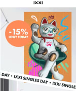 15% korting op alle IXXI's