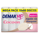 Demak'Up Cocoon 10x85 Discos de algodón desmaquillantes por 13,23€ (cuenta nueva por 7,93€)
