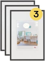 Walther design fotolijst zwart 40 x 60 cm 3 stuks voor €36,49 bij Amazon