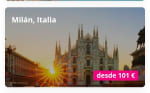 Milán 3 días con Vuelos desde 101€.