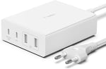 Belkin netlader 108W 4-Port GaN. 2xUSB-C 2xUSB-A WCH010vfWH voor €55,99 bij Amazon