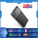 Carregador portátil com carga de 10000 mah - R$ 112,62