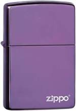Zippo Collection 2010 Classic Regular New Abyss Logo, 24747ZL, Lila, One Size