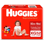 Fralda Huggies Supreme Care XG - 52 Unidades - R$ 41,88