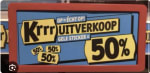 50% sticker actie bij kruidvat