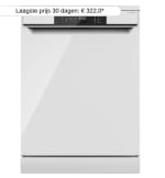 SHARP Wit QWNA1BF47EWEU vaatwasser voor €299 bij Mediamarkt