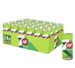 SEVEN UP Zero Refresco de Lima Limón con gas sin azúcar Pack de 24 x 330 ml por solo 7,99€