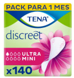 Tena protegeslip ultra mini 140 uds por 8,01€