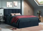 Hild Velvet-Finish Ottoman Bed Frame – £349